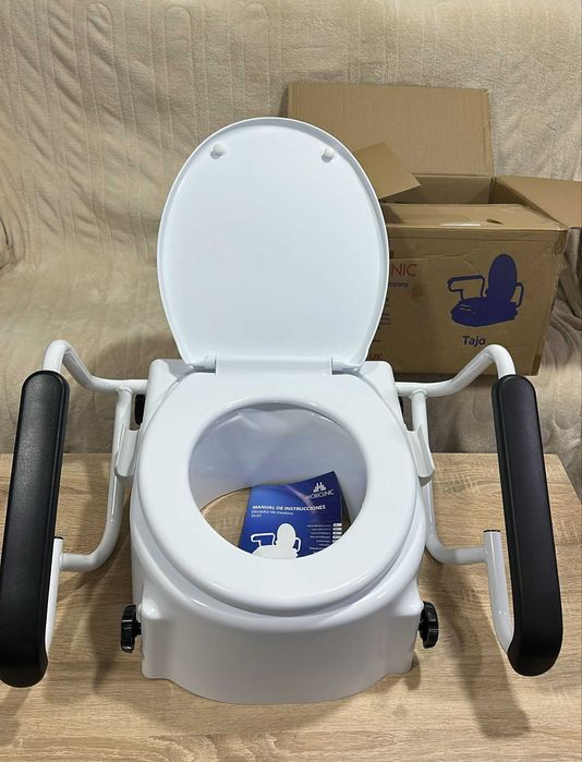 Scaun de toaletă înălțat,Mobiclinic Tajo