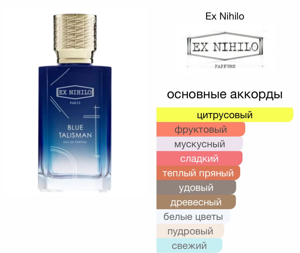 ex nihilo blue talisman