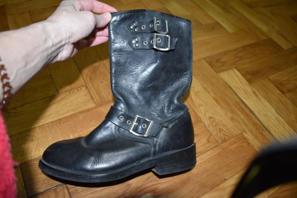 Cizme dama din piele