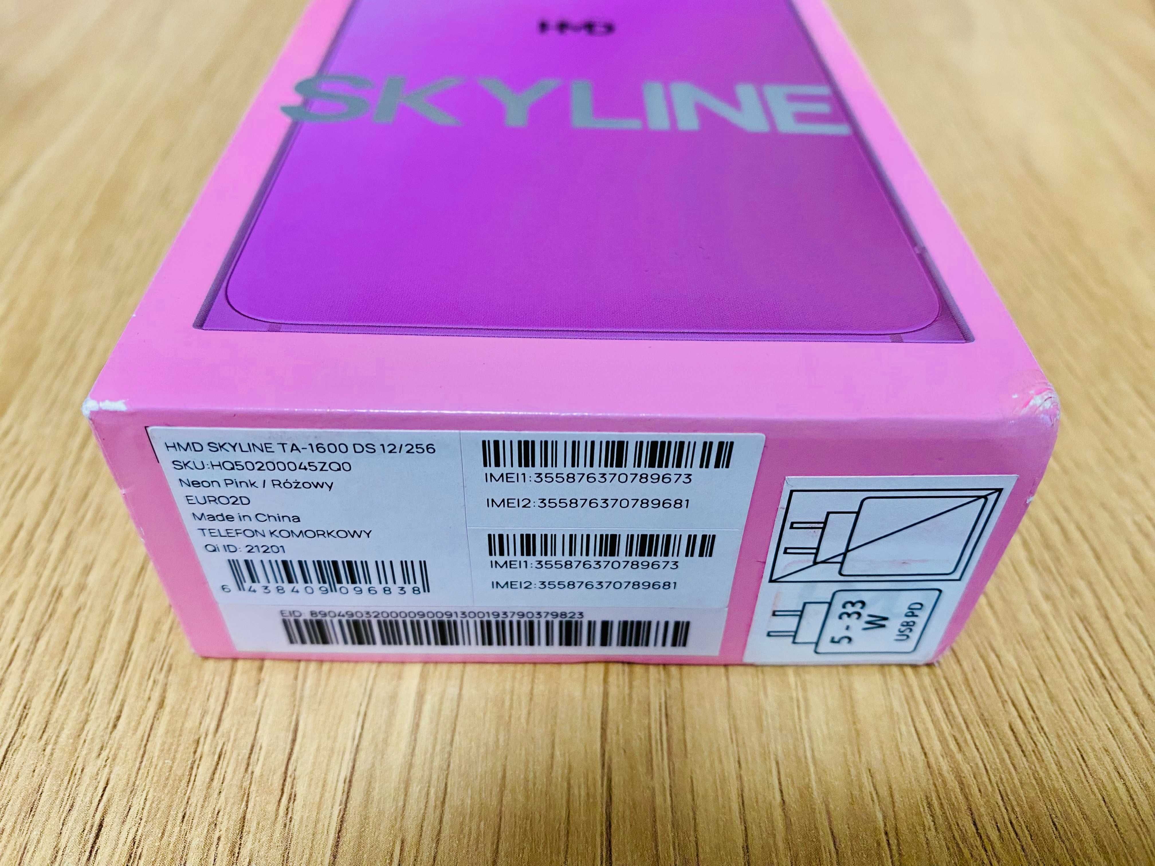 НОВ !!! HMD Skyline, 256GB, 12GB RAM, 5G, Neon Pink