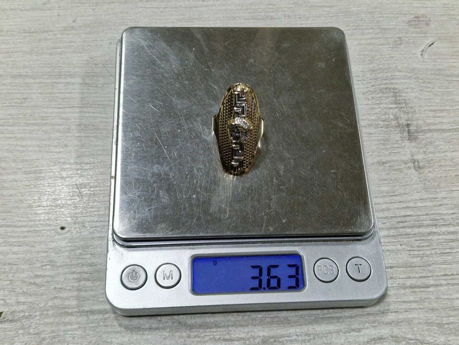 Златен пръстен 14К VERSACE / 3,63 гр.