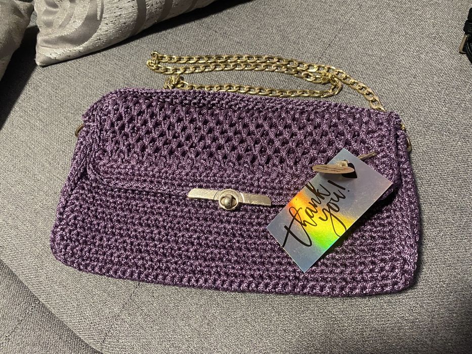 Дамска чанта плетиво НОВА