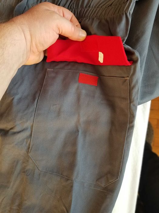 Работен гащеризон здрав плат