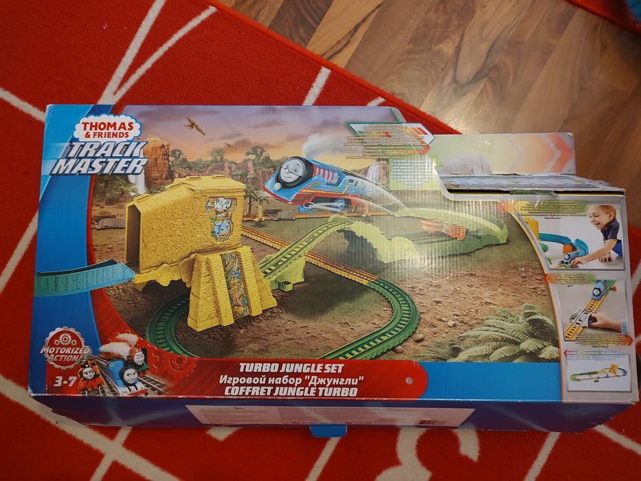 Thomas Trackmaster Turbo jungle set