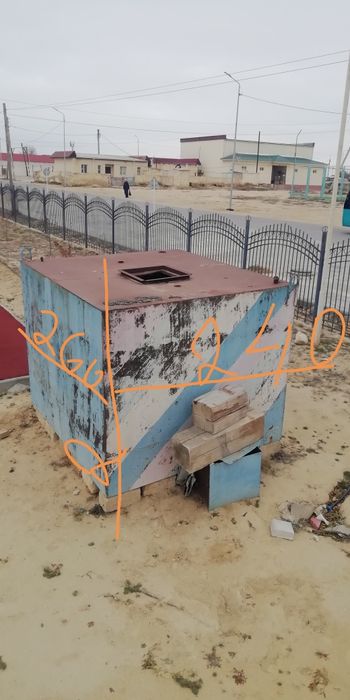 Квадратный бочка для питевой воды