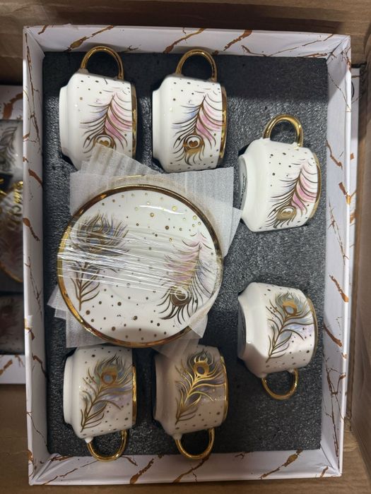 Сервиз за кафе, висококачествен порцелан