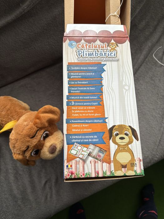 Jucarie interactiva catelus!