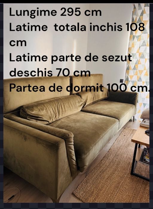 Se vinde canapea  extensibila mobila Dalin.