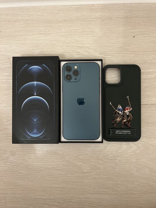 iPhone 12 Pro Max 128 Gb ideal 1 oy garantiya