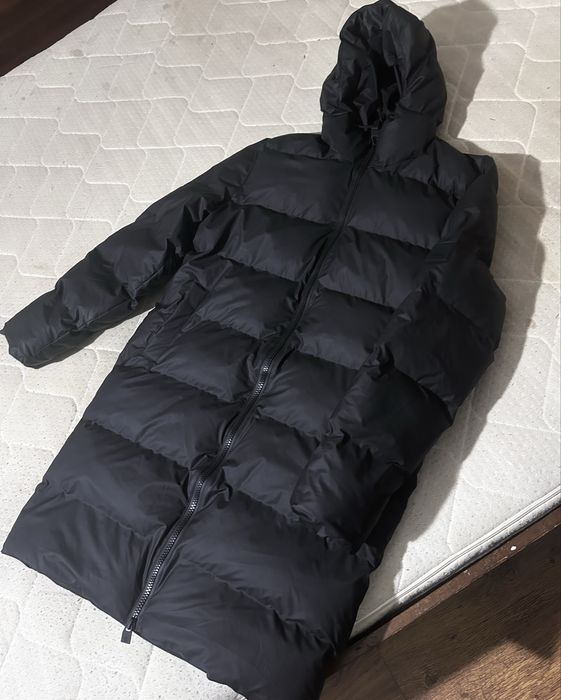 RAINS Alta Long Puffer Jacket Black Men мъжка парка