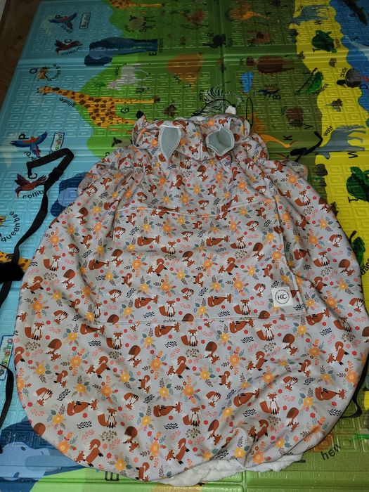 Protectie de iarna marsupiu Handmade by Ioana Cimpean