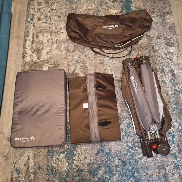 Patut pliabil cu saltea