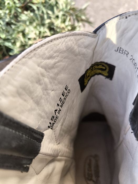 Ciucate Mexicane JB Dillon din piele naturala marime 46 wide nefolosit