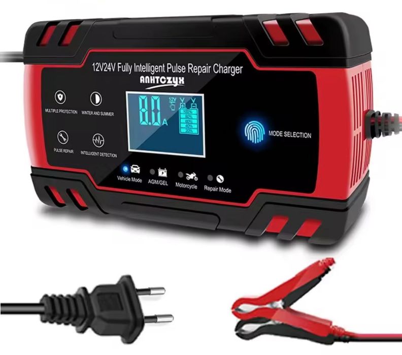 Incarcator baterie auto masina camion NOU 12V/24V
