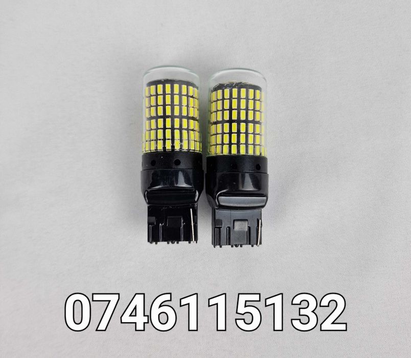 Bec Led cu Filament dublu-CANBUS-Pozitie-Frana-DRL- 7443 W21-5W T20-Q5