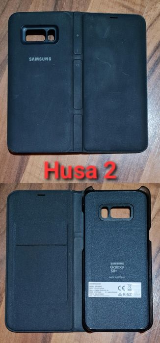 Husa SH flip smart activa originala Samsung Led View Cover S8+ S8 Plus