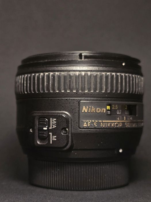 Твърд обектив за Никон Nikkor 50 mm f 1.4