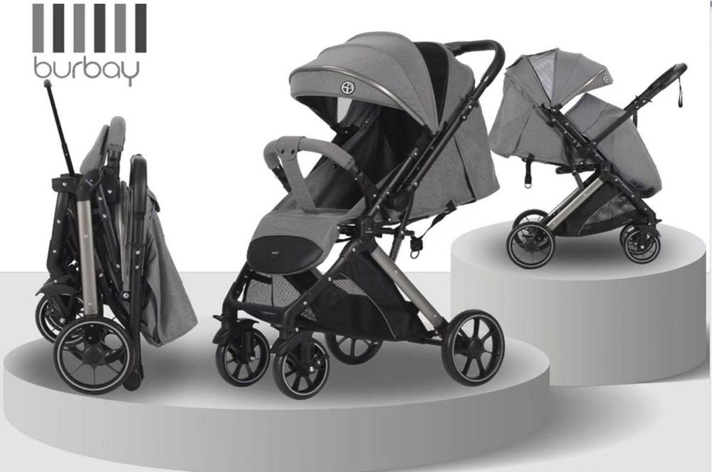 Новая прогулочная коляска чемодан от бренда Burbay