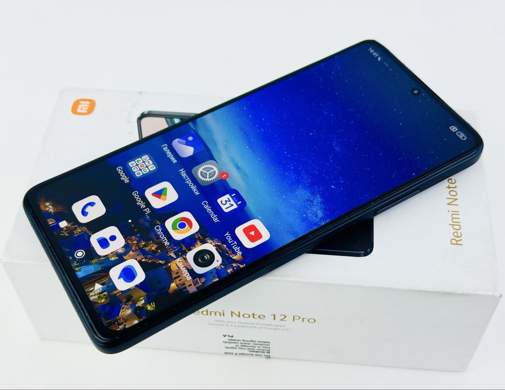 Xiaomi Redmi Note 12 Pro 256GB 8RAM Black Перфектен! Гаранция!