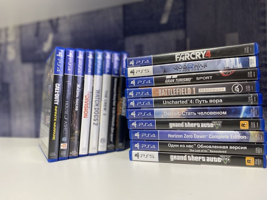 Продам игры на пс 4/пс 5