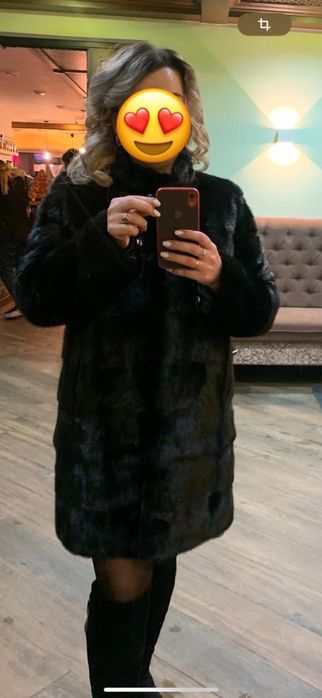 Шуба норковая 44-46размер