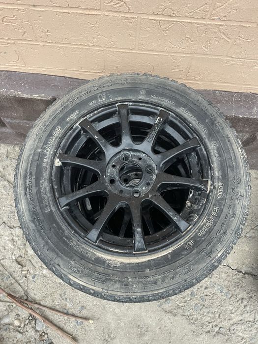 Титанки 14 4x100 с резинами