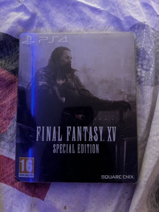 PS4 игра FINAL FANTASY 15 special edition steelbook