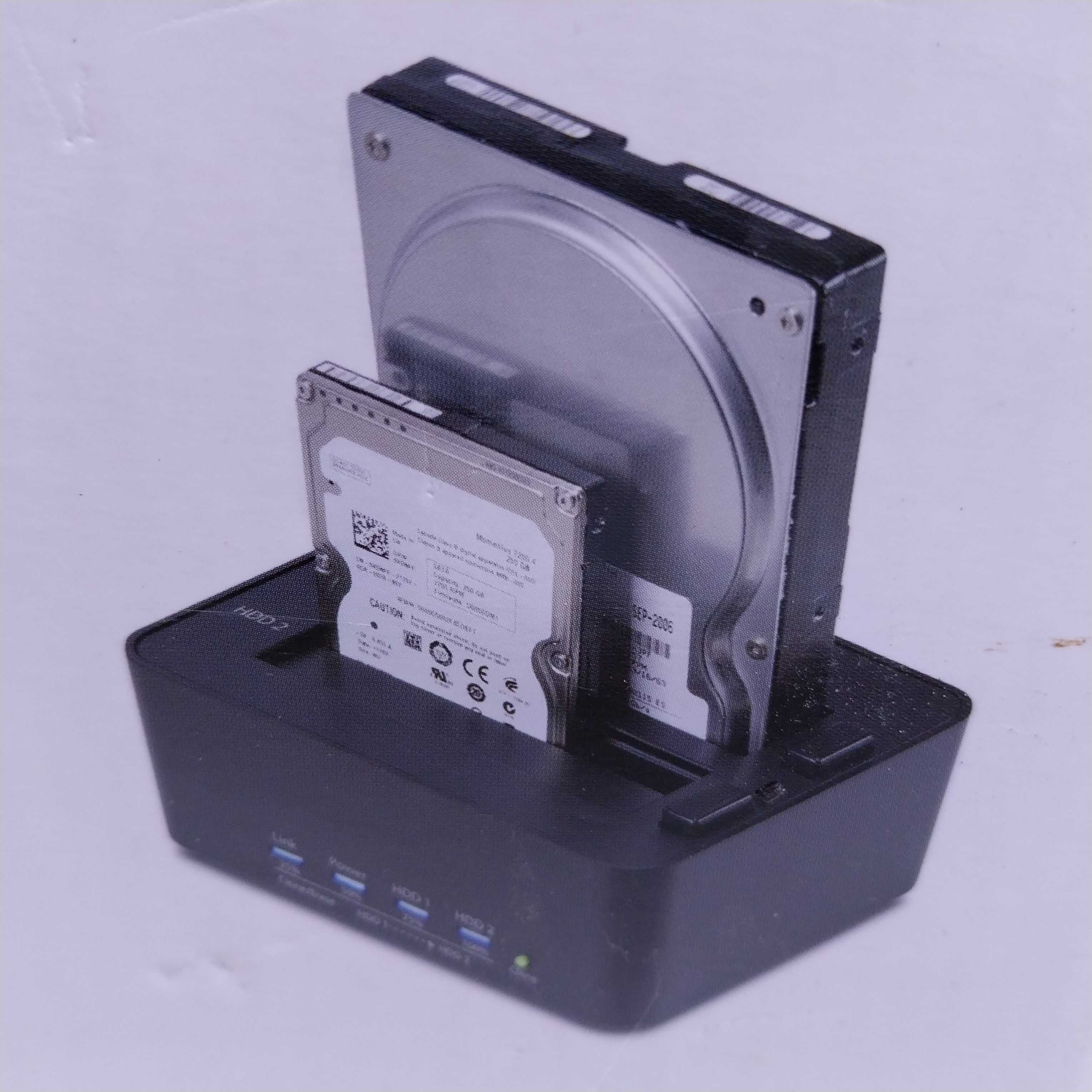 НАЙ ДОБРАТА ОФЕРТА Докинг станция Renkforce SATA Cloner + Eraser