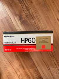 GoldStar HP60 ретро аудиокасети по 60-90 мин.