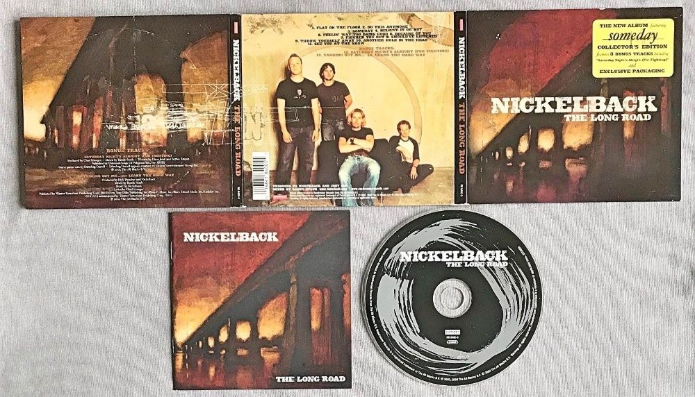 Nickelback - albume CD: Silver Side Up, Here and Now, The Long Road
