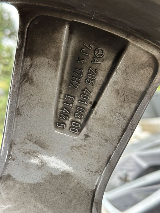 Jante orig mercedes C Class w205 w206 Bicolore vw audi skoda