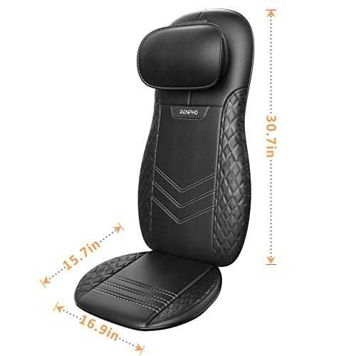 RENPHO - husa de masaj pentru scaun, fotoliu, masaj Shiatsu