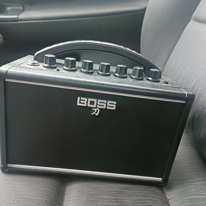 BOSS Katana-Mini guitar amplifier.