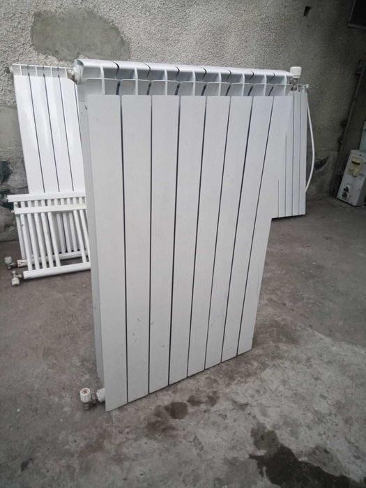 РАДИАТОРИ алуминиеви за ПАРНО отопление на дома..