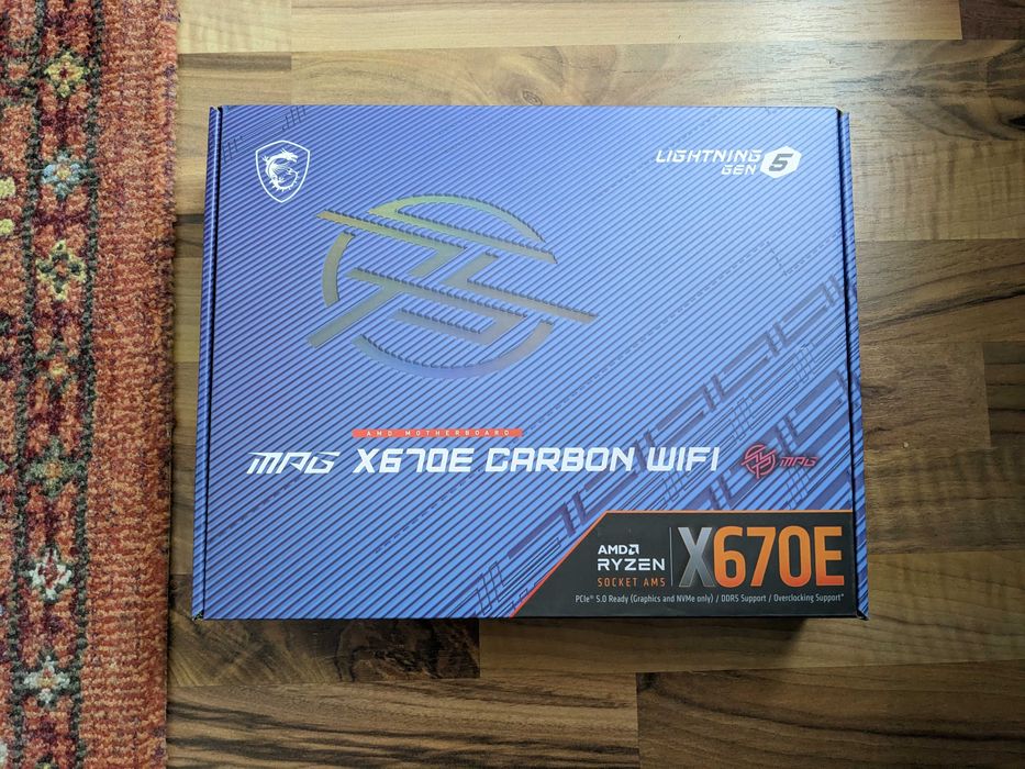 MSI x670e Carbon wifi