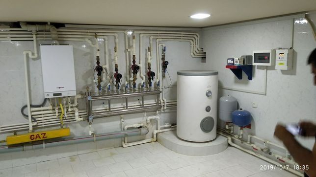 Газовый и Электрические Котел Ремонт 24/7