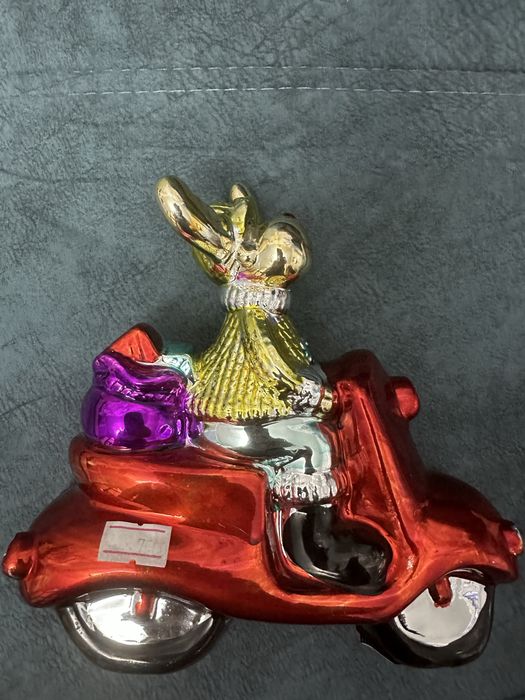 Новогодний олень красивый игрушка