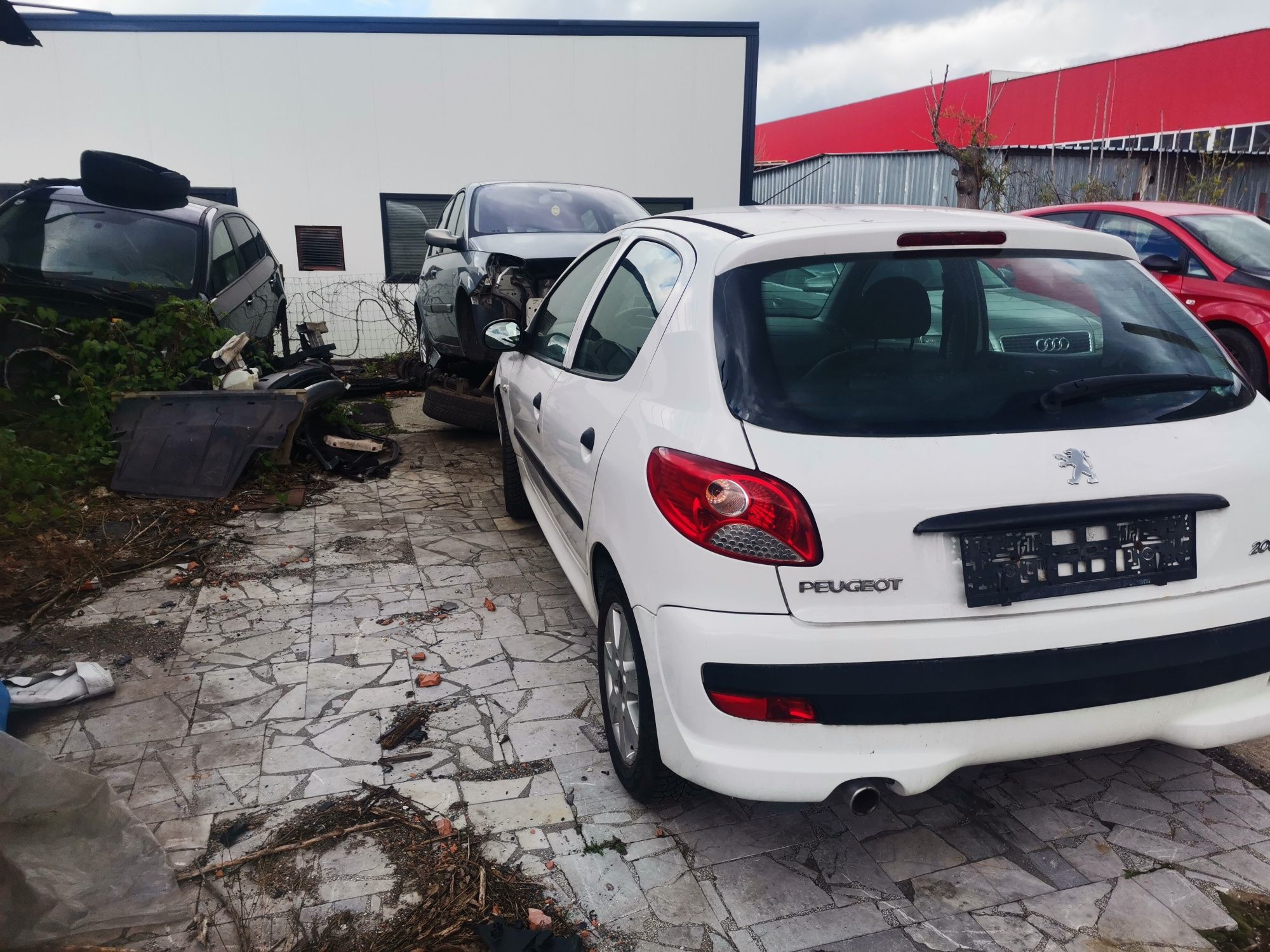 Пежо 206 + плюс peugeot 206+ plus 1.1 hfx 60hp 44kw за части