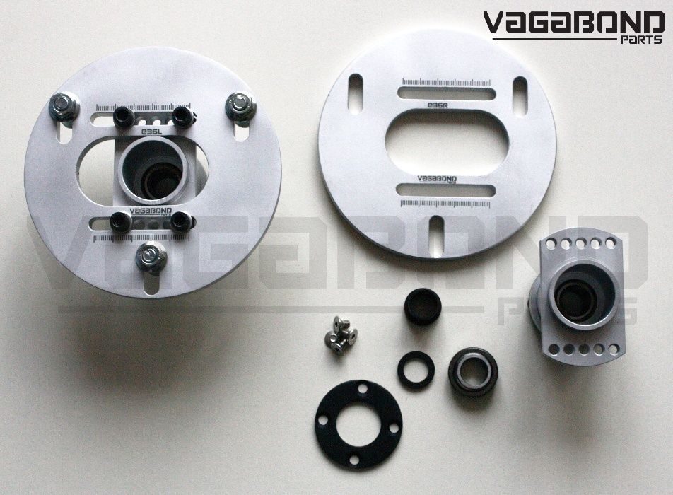 BMW Е36 3D camber plates Камбър плейт - регулируеми тампони макферсон