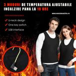 Vesta cu Incalzire Electrica Subtire