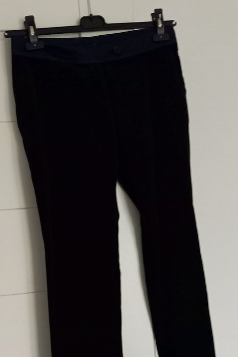 Pantaloni catifea albastră John Richmond 40 IT XS