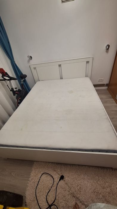 Vând pat ikea 160x200 plus saltea