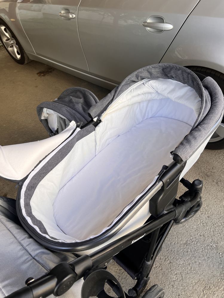 Carucior 3 in 1 Krausman Aterra Gray in state foarte buna.