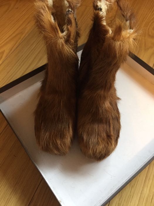 Cizme blana naturala 32