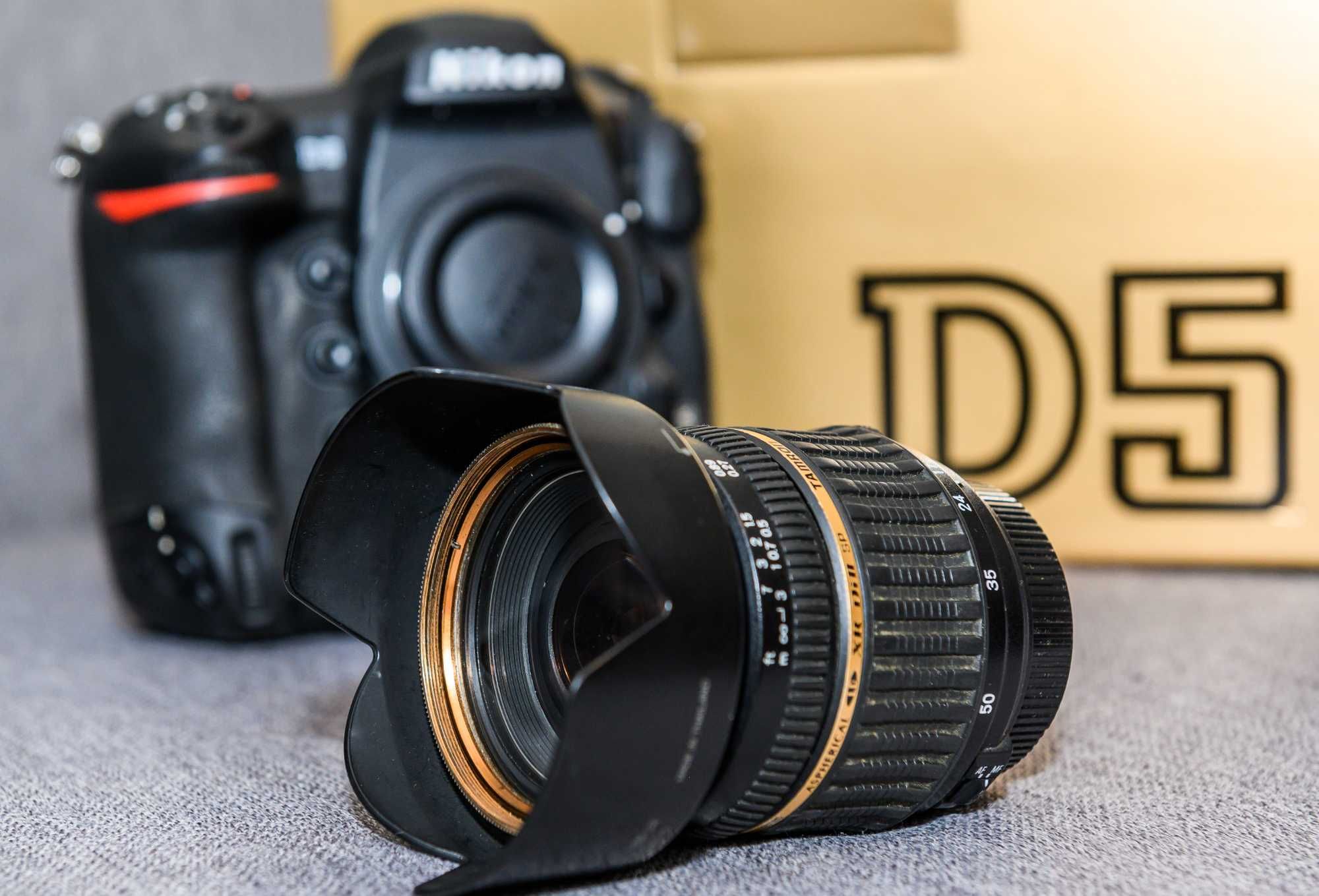 Nikon D5 + Tamron 17-50mm f 2.8 + accesorii