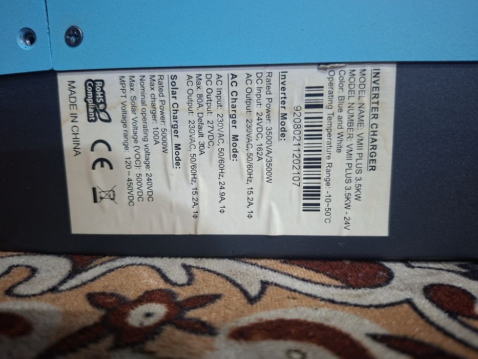 Vand statie invertor pentru panouri solare