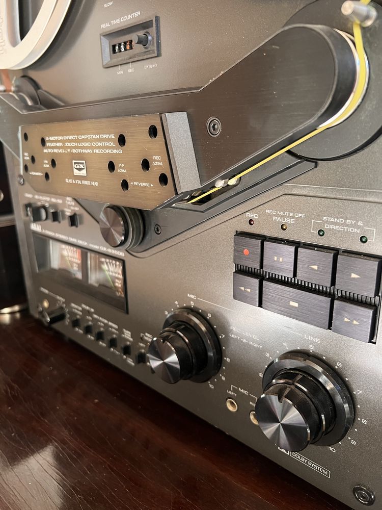 Akai TAPE DECK model GX-635ĐE magnetofon fara nab -uri si role