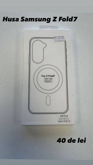 Folie, Husa, Incarcator, Cablu Samsung Z Fold7