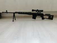 Sniper Dragunov svd co2/spring airsoft
