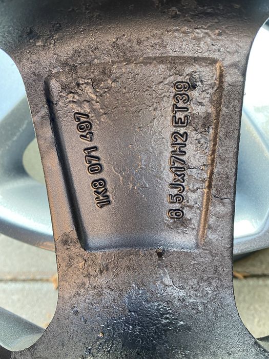 Jante origi 17 5 112 Wv Passat Tiguan Touran Golf 5 6 7 Audi SkodaSeat